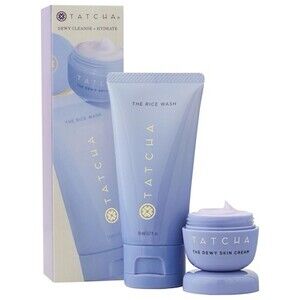 Tatcha  Dewy Cleanse + Hydrate Duo - 1.7 oz The Rice Wash (travel size) - NEW!